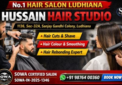 Best Hair Rebonding Expert in Ludhiana | Hussain Hair Studio