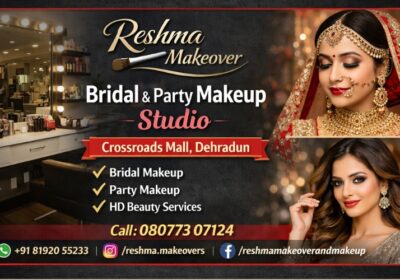 Party Makeup Studio in Dehradun | HD Makeup by Reshma Makeover