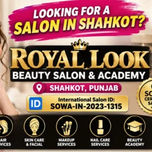 Royal Look Beauty Salon & Academy – Sowa Certified Salon in Shahkot, Jalandhar | Save 20%