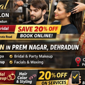 Sparkal Unisex Salon Dehradun – Save 20% | Book Now