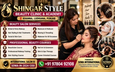 Shingar Style Beauty Academy Khanna | Bridal Makeup, Hair Styling & Beautician Courses