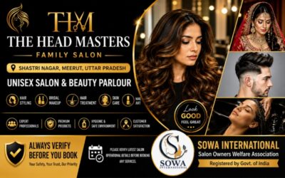 Best Beauty Parlour in Meerut | The Head Masters Family Salon Hair & Makeup Studio