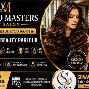 The Head Masters Family Salon Meerut | Unisex Salon, Bridal Makeup & Hair Treatment Services in Shastri Nagar