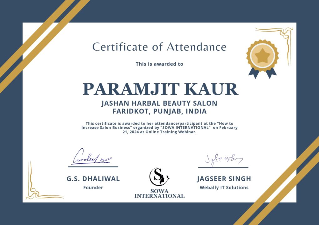 Jashan Harbal Beauty Salon: Indulge in Natural Beauty & Win a Diamond in Faridkot (Save 20% with Sowa International!)