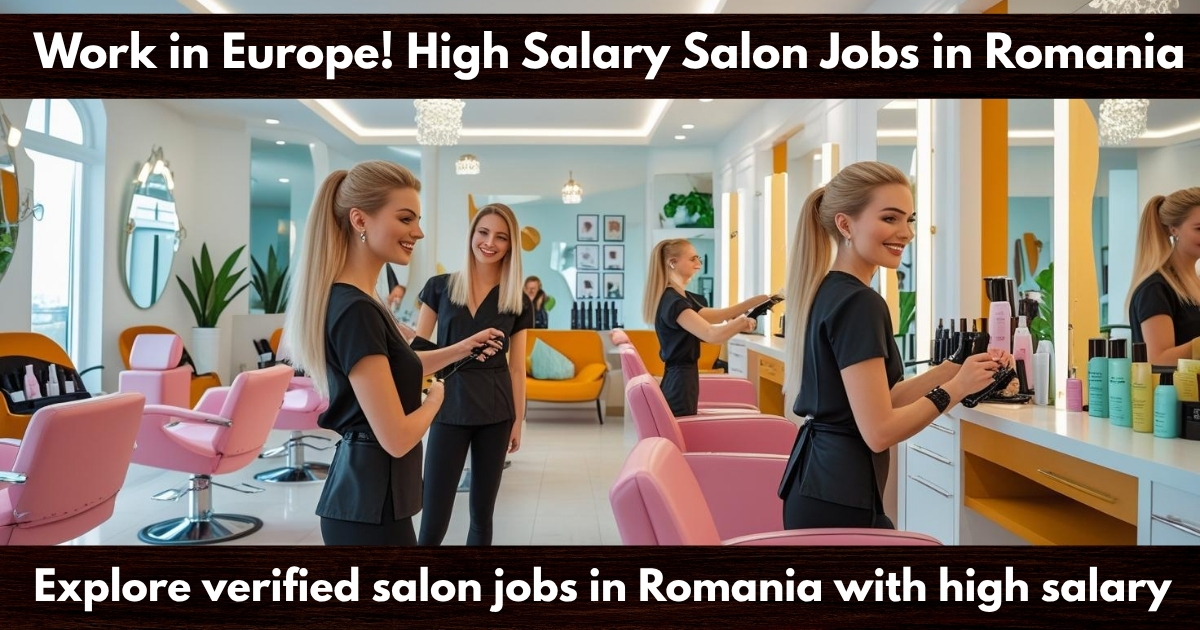 7 Reasons to Apply for Best High Salary Salon Jobs Romania