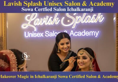 Best Bridal Makeup Ichalkaranji Lavish Splash Unisex Salon & Academy