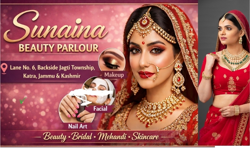 Best Beauty Parlour in Katra – Sunaina Beauty Parlour Now on SOWA International!,Save 20%