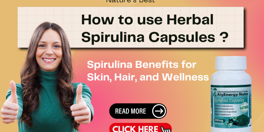 How to use herbal spirulina capsules