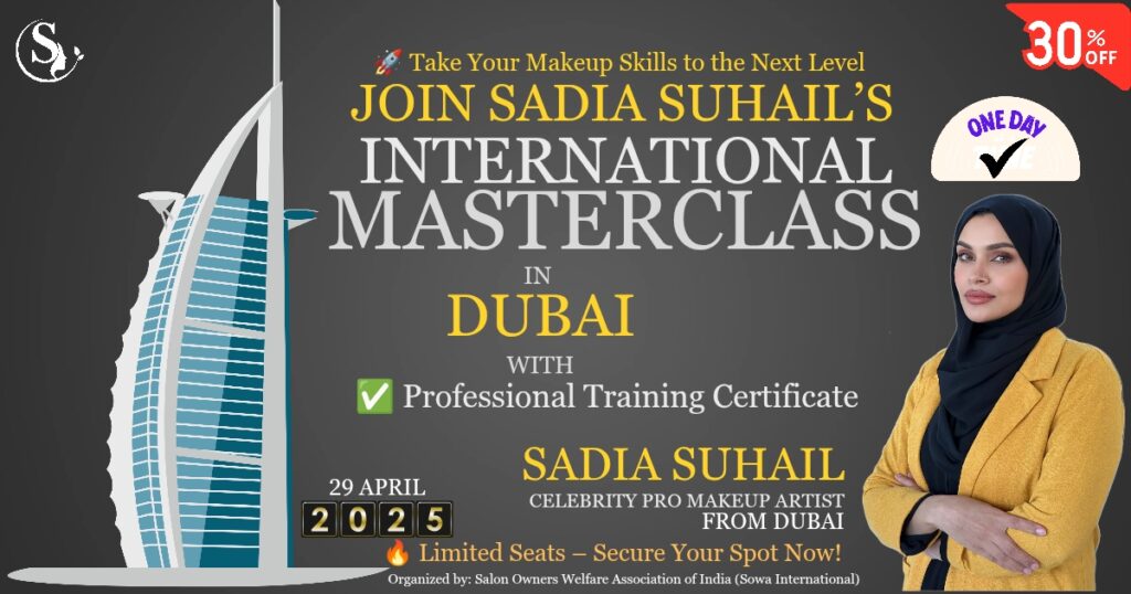 International Makeup Masterclass in Dubai 2025– Book Now! 