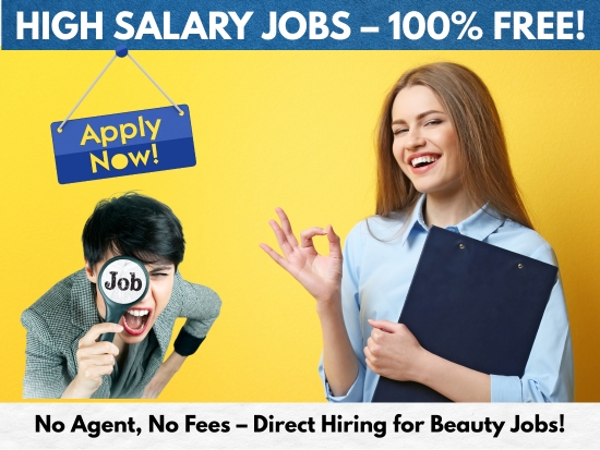 High Selary Jobs for Salon Girls India – Apply Free on Sowa International Job Portal