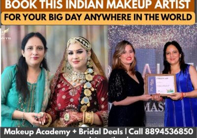 Award Winning Freelance Makeup Artist from India Book Now