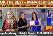 Award-Winning Freelance Makeup Artist from India | Book Now