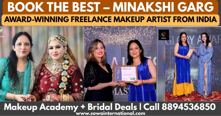 Award-Winning Freelance Makeup Artist from India | Book Now