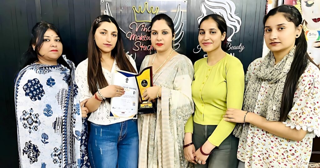 SOWA Certified Freelance Makeup Artist Jammu India 2025