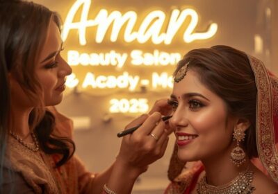 HD Airbrush Bridal Makeup by Aman Beauty Salon & Academy Moga