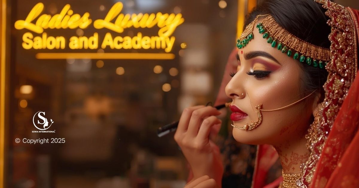 Ladies Luxury Salon and Academy Dharamkot | Best Bridal Makeup & Beauty Academy 2025