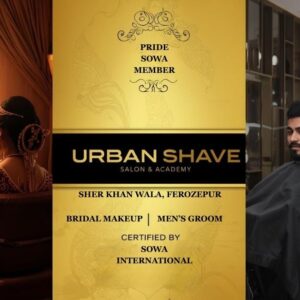 Urban Shave Salon & Academy Sher Khan Wala – Best Bridal Makeup Firozpur