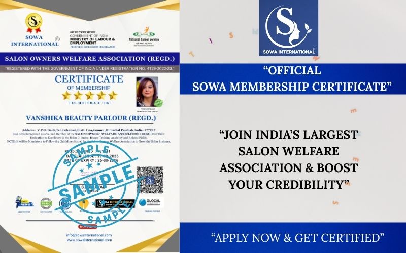 SOWA International Membership Certificate