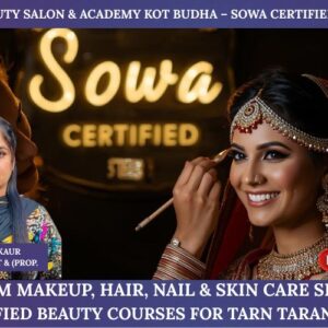 Bhullar Beauty Salon and Academy Kot Budha, Distt Tarn Taran – Sowa Certified Salon & Academy