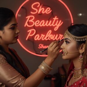 Bridal Makeup  – She Beauty Parlour Shamli  | SOWA Certified Salon