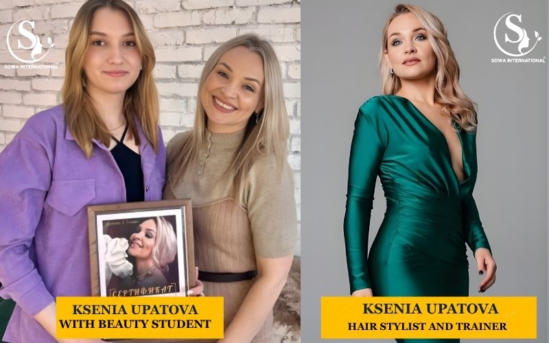 Ksenia Upatova Global Beauty Collaboration with SOWA International India