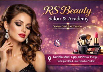 RS Beauty Salon and Academy – Sowa Certified Salon in Una, Himachal Pradesh