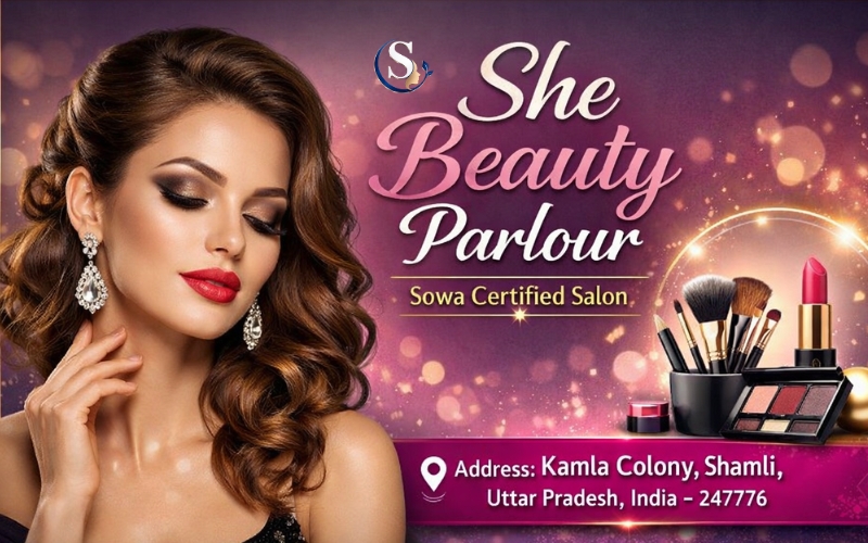 Bridal Makeup  – She Beauty Parlour Shamli  | SOWA Certified Salon