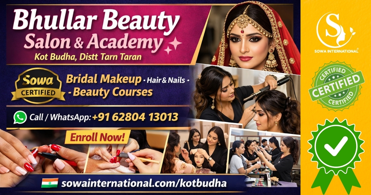 bhullar beauty salon and academy kot budha