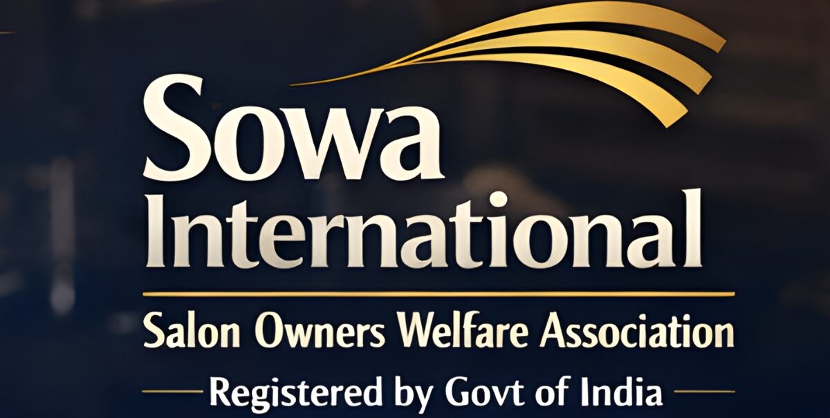 Sowa International Salon Owners Welfare Association official logo – Registered by Govt of India supporting salon registration India and beauty industry empowerment