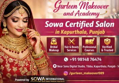 Gurleen Makeover and Academy Kapurthala | Verified Sowa Certified Beauty Salon
