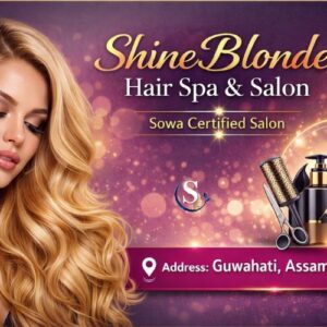 Shine Blonde Hair Spa Salon, Guwahati: Book Online & Save 20% with Sowa International!