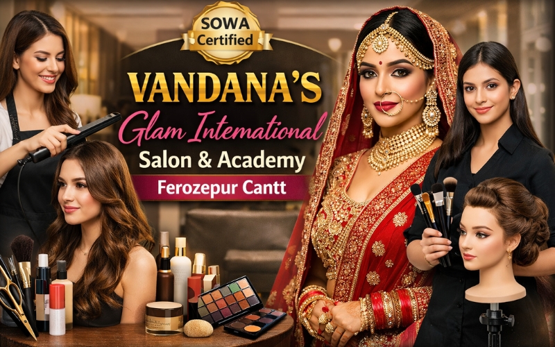VANDANA’S Glam International Salon and Academy | Sowa Certified Salon