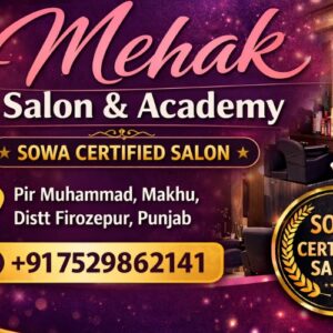 Mehak Beauty Salon and Academy Pir Muhammad | Top 1 Sowa Certified Salon