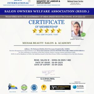 Mehak Beauty Salon and Academy Pir Muhammad | Top 1 Sowa Certified Salon