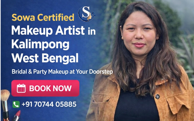 Top 1 Freelancer Makeup Artist in Kalimpong West Bengal | Sharmila Thapa-Book Now