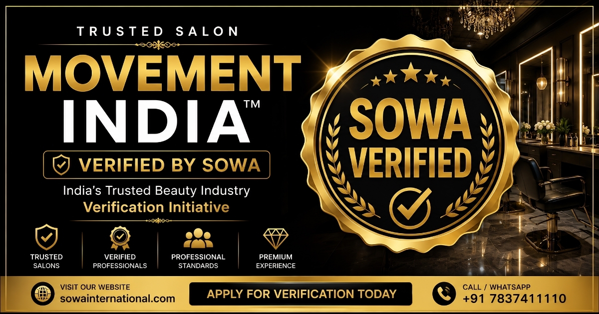 Trusted Salon Movement India | Verified by SOWA