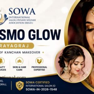 AK COSMO GLOW Prayagraj | SOWA Certified Beauty Parlour & Makeup Artist