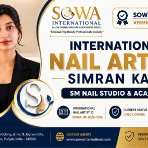 International Nail Artist SIMRAN KAUR | SM Nail Studio and  Academy, Jagraon