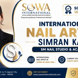 International Nail Artist SIMRAN KAUR | SM Nail Studio and  Academy, Jagraon