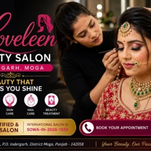 Loveleen Beauty Salon Indergarh, Moga | SOWA Certified & Verified Beauty Salon