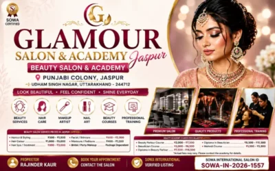 Glamour Salon and Academy Jaspur | Beauty Services & Courses
