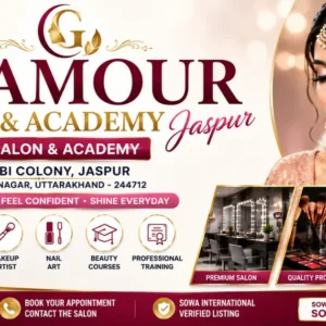 Glamour Salon and Academy Jaspur – Premium Beauty Services, Makeup & Professional Courses