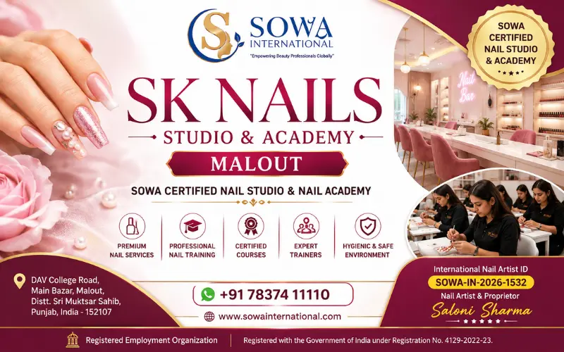 Best SK Nails Studio and Academy Malout | Expert Nail Services & Training