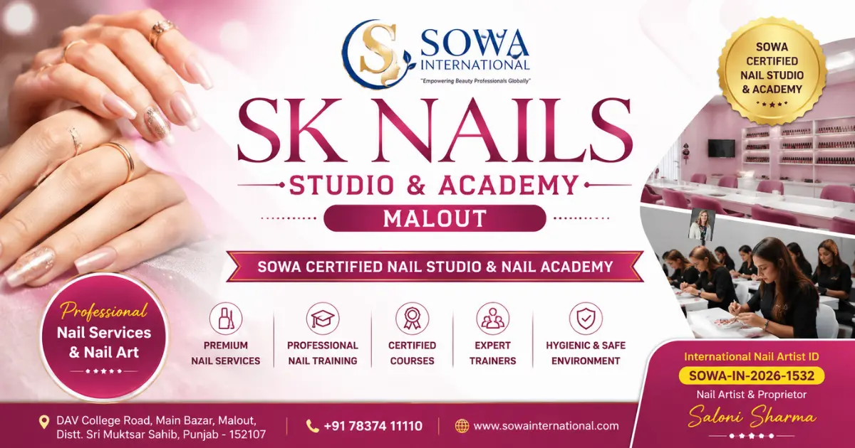 Best SK Nails Studio and Academy Malout | Expert Nail Services & Training