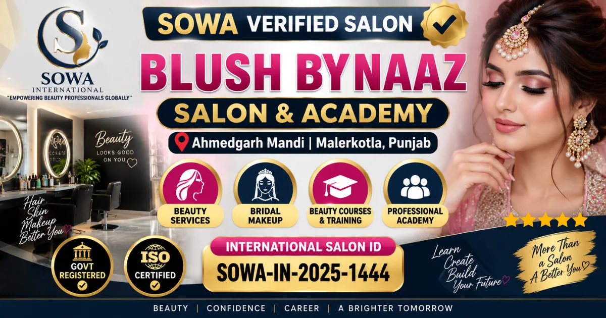 Blush By Naaz Salon and Academy | Beauty Services and Courses in Ahmedgarh