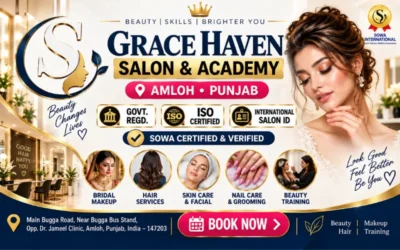 Grace Haven Salon and Academy Amloh Punjab | Beauty Salon & Academy
