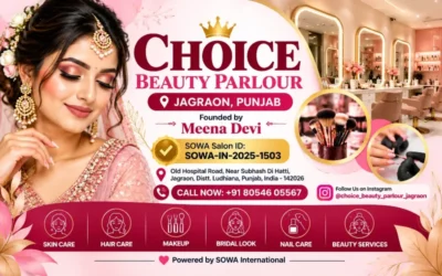 Choice Beauty Parlour Jagraon – 800×500 SEO Thumbnail | SOWA International