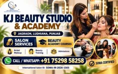 KJ Beauty Studio and Academy – Bridal Makeup and Beauty Training in Jagraon