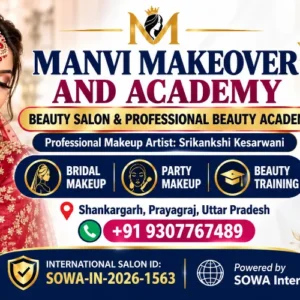 Manvi Makeover and Academy Shankargarh | Best Beauty Salon & Academy | Shankargarh