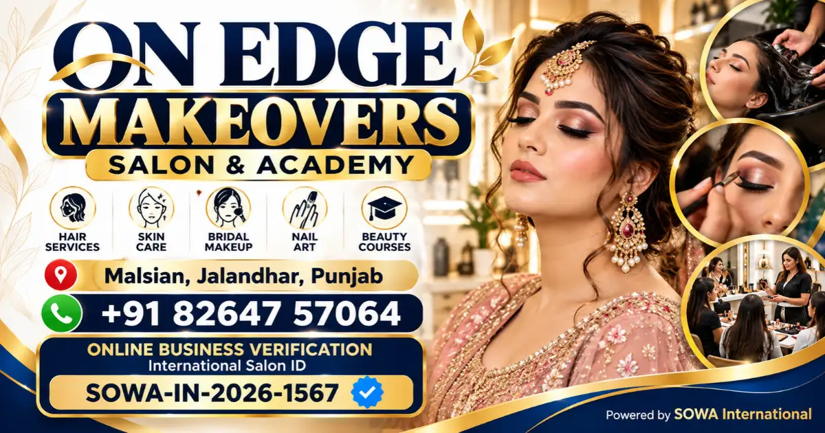 On Edge Makeovers Malsian | Salon & Academy | Book Now